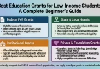best education grants for low-income students a complete beginner’s guide