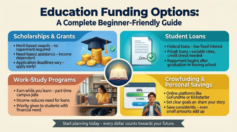education funding options a complete beginner-friendly guide