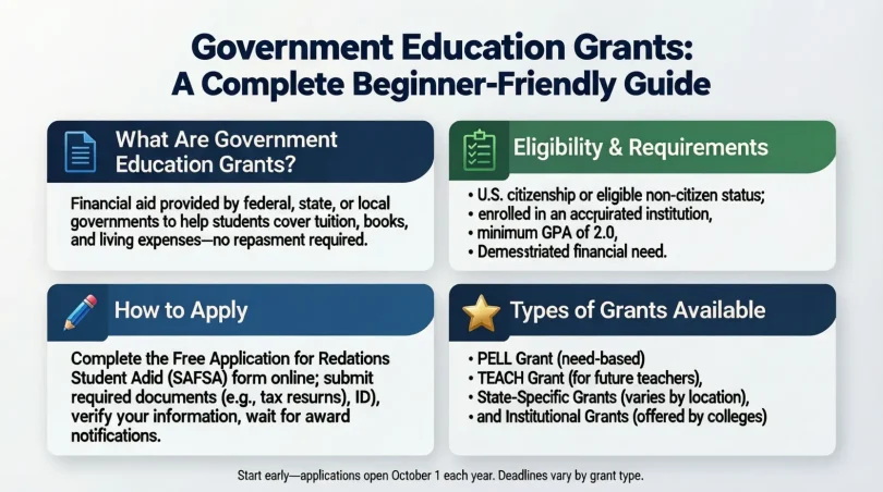 government education grants a complete beginner-friendly guide